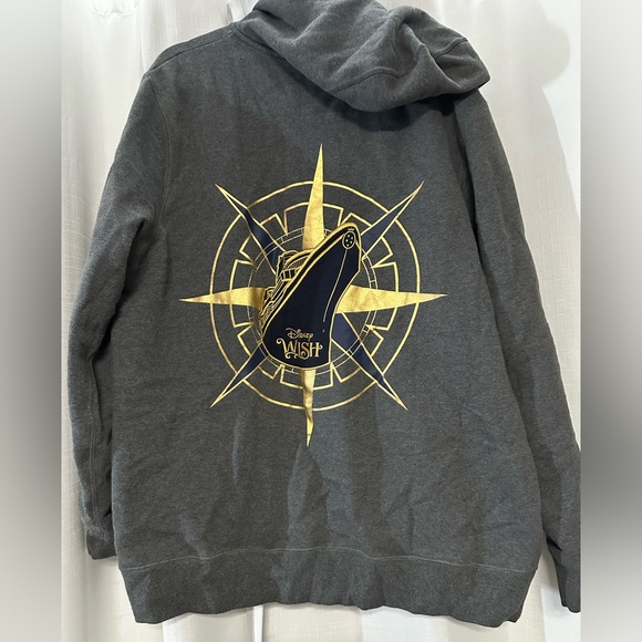 Disney Wish Inaugural Sailing Zipup - Picture 1 of 6